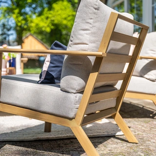 Garden Impressions Chicago Lounge Fauteuil Teaklook - afbeelding 9