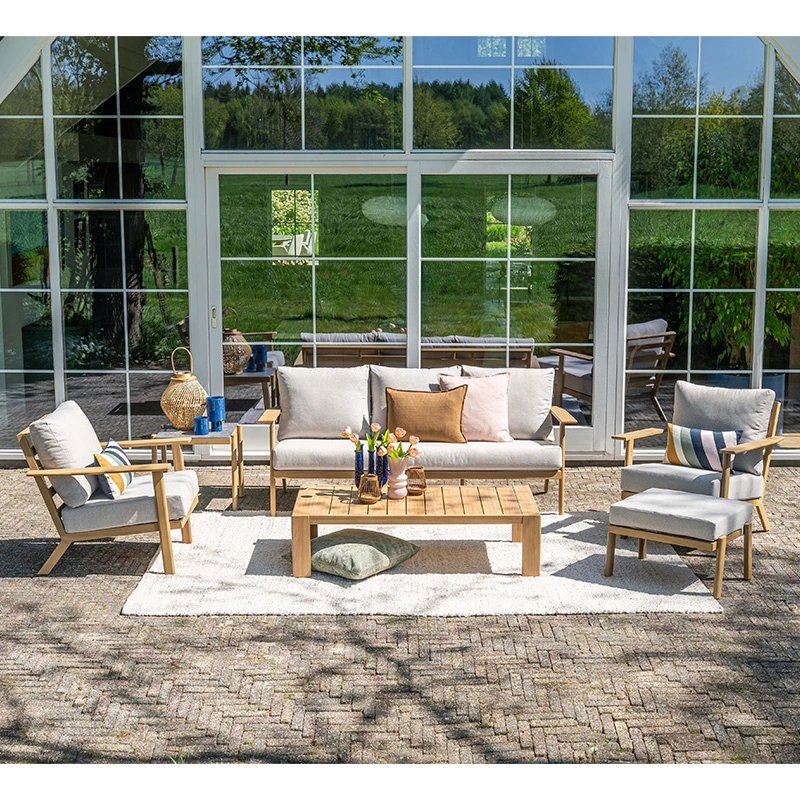 Garden Impressions Chicago Lounge Fauteuil Teaklook - afbeelding 10