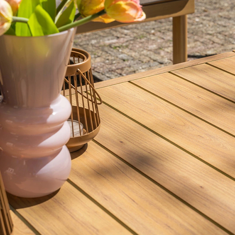 Garden Impressions Chicago Salontafel Teaklook - 125 cm - afbeelding 5