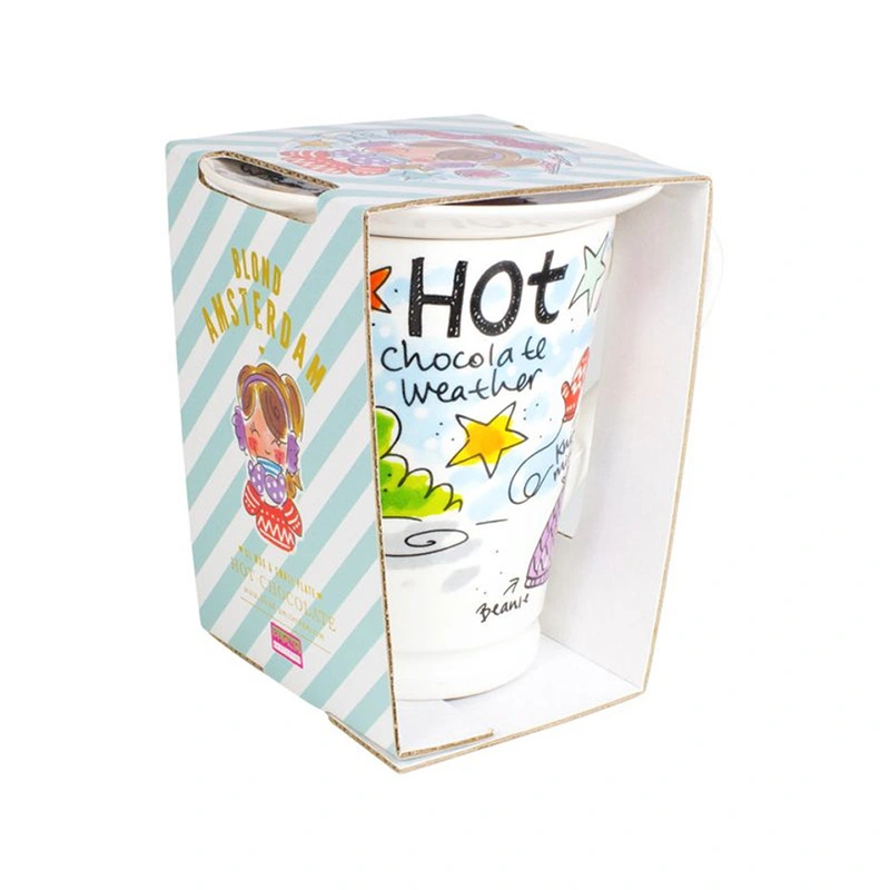 Blond Amsterdam XL Mok + Petit Four Bordje Blauw - afbeelding 2