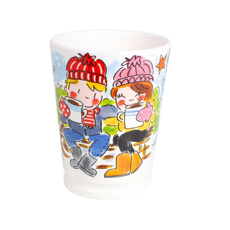 Blond Amsterdam XL Mok + Petit Four Bordje Blauw - afbeelding 3