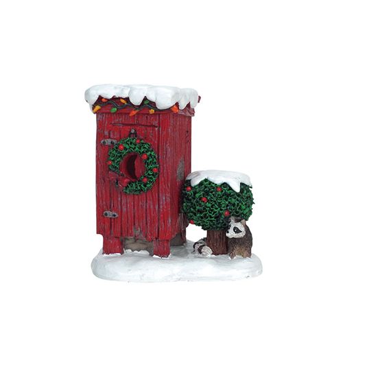 Lemax Christmas Outhouse