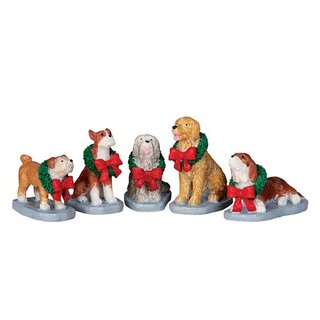 Lemax Christmas Pooch