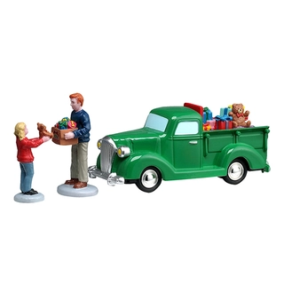 Lemax Church Toy Drive - 3 st.