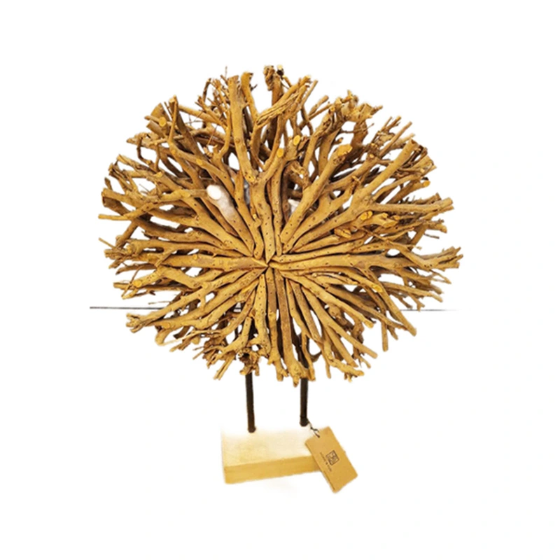 Cirkel Hout Takken - Ø45x75 cm