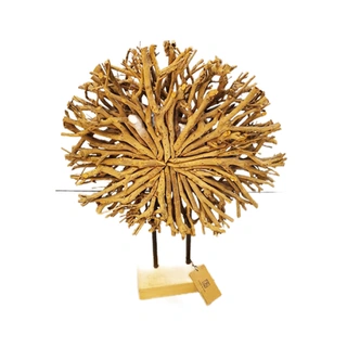 Cirkel Hout Takken - Ø45x75 cm