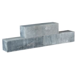Classico Block 45x12,5x12,5cm grijs/zwart