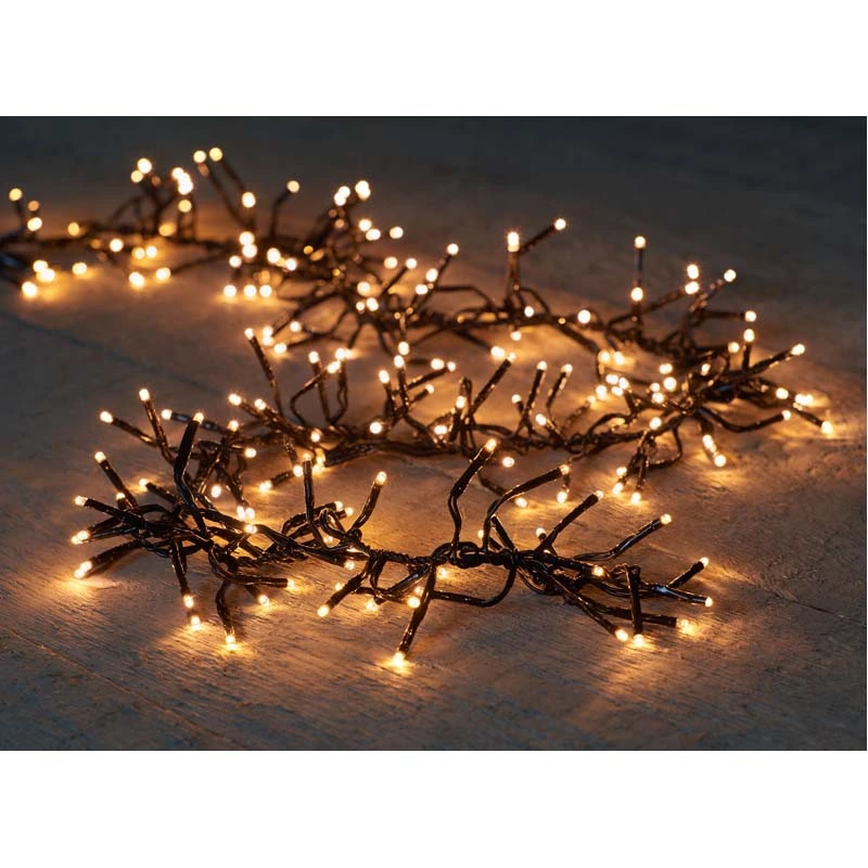 Clusterverlichting 384 LED 2,4 m - Klassiek Warm - afbeelding 2