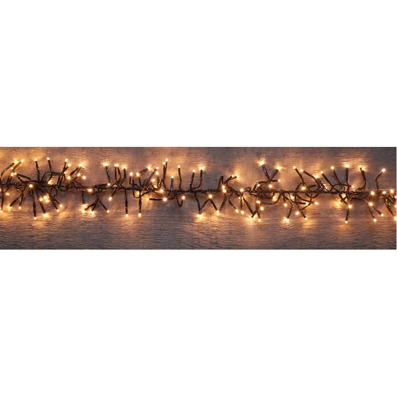 Clusterverlichting 384 LED 2,4 m - Klassiek Warm - afbeelding 3
