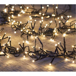 Clusterverlichting 384 LED 2,4 m - Warm Wit - afbeelding 2