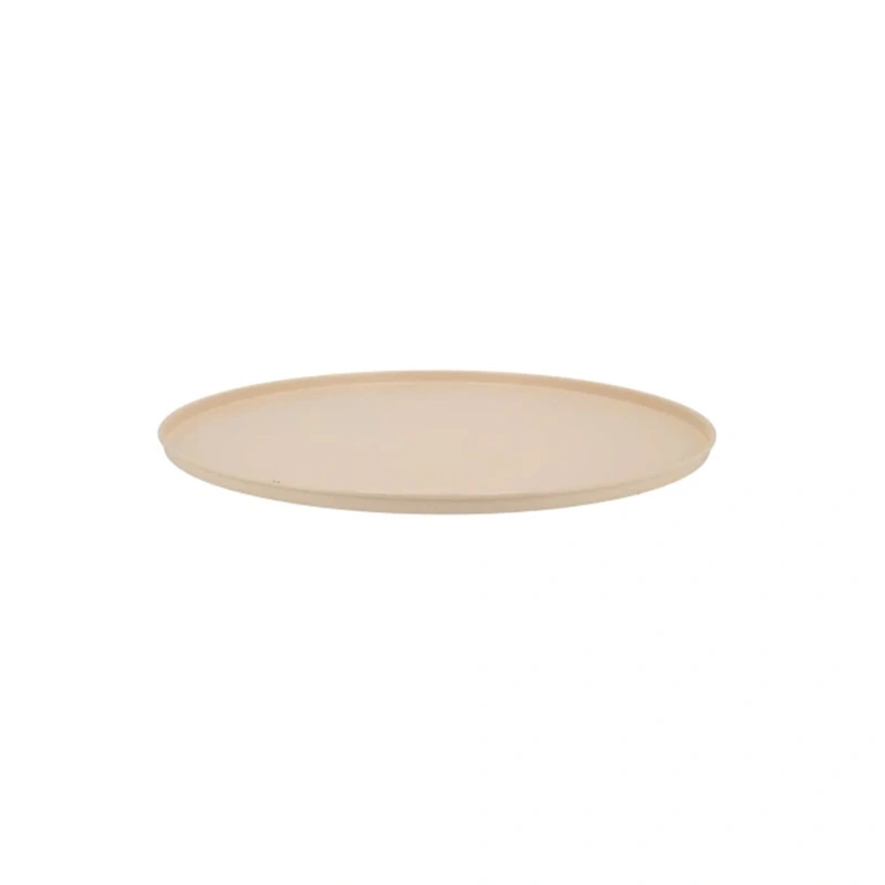 Plateau Coaster Cream Metal - Ø25 cm - afbeelding 1