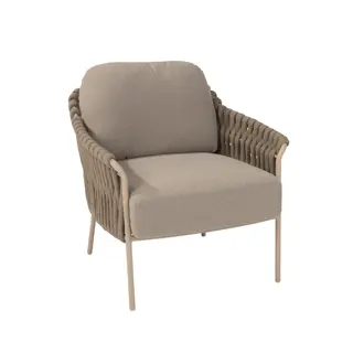 4 Seasons Outdoor Comino Low Dining Tuinstoel - Latte