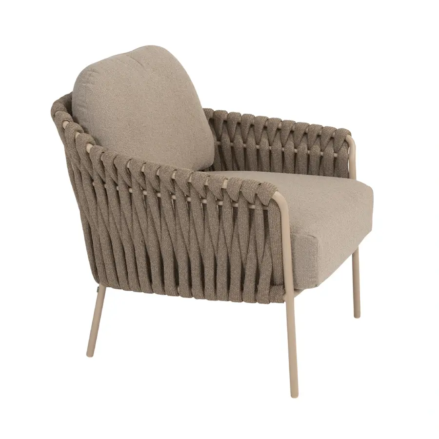 4 Seasons Outdoor Comino Low Dining Tuinstoel - Latte - afbeelding 2