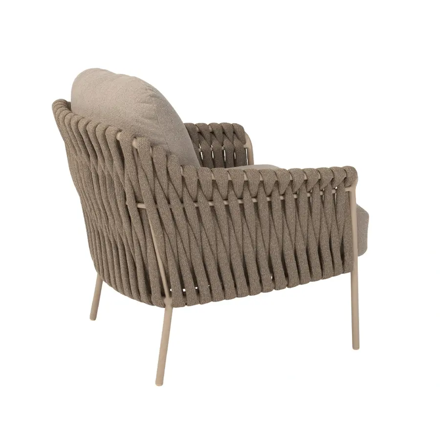 4 Seasons Outdoor Comino Low Dining Tuinstoel - Latte - afbeelding 3