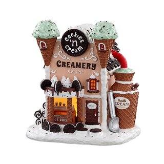 Lemax Cookies 'n Cream Creamery