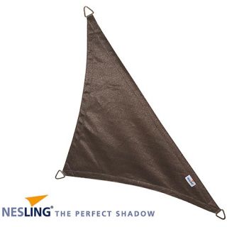 Nesling Coolfit schaduwdoek driehoek 90° 5m - Grijs - afbeelding 4