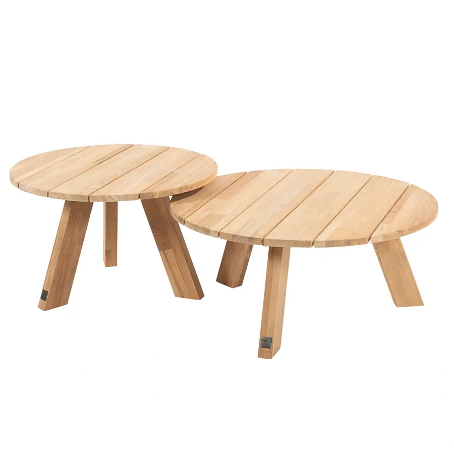 4 Seasons Outdoor Cosmic Salontafel Teak - Ø78 cm - afbeelding 2