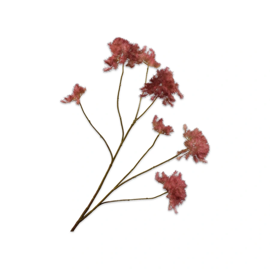 Kunstbloem Cotinus Bordeaux - 107 cm - afbeelding 1