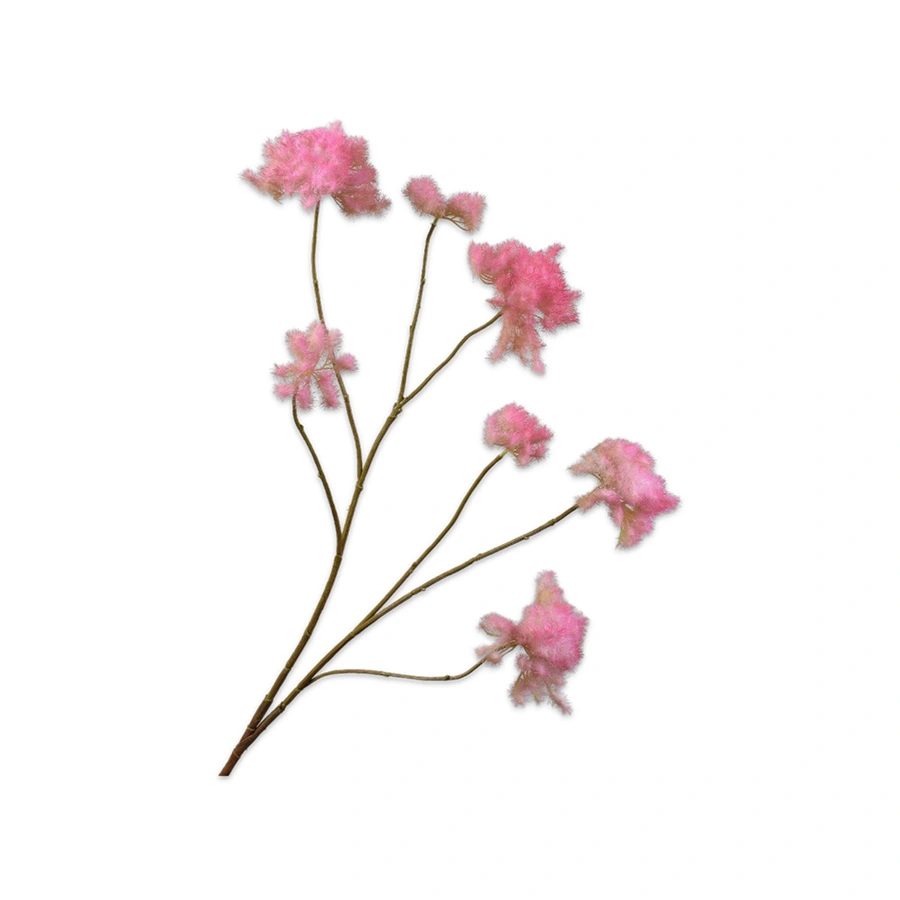 Kunstbloem Cotinus Roze - 107 cm
