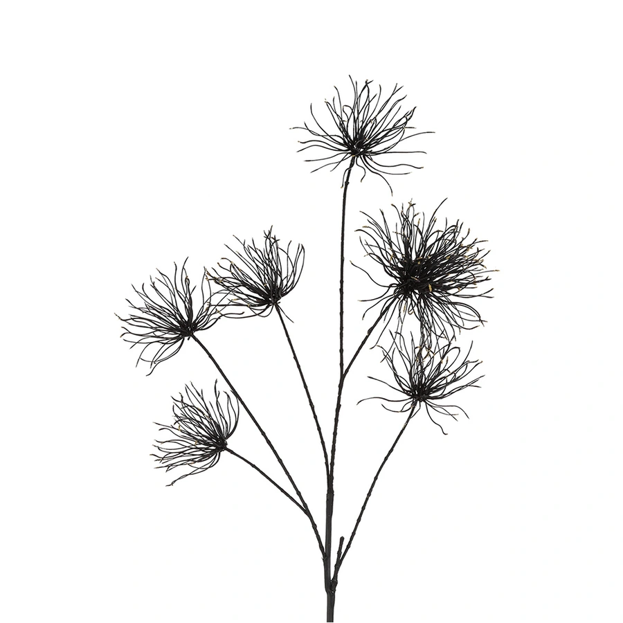 Countryfield Kunstbloem Grevillea M - Zwart