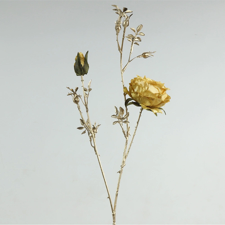 Countryfield Kunstbloem Rosa Geel - 79 cm