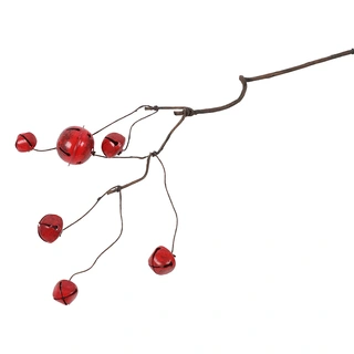 Countryfield Kunsttak Kerstbellen Belsano S - Rood | De Boet