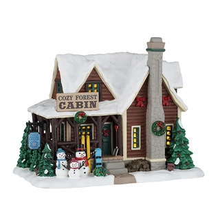 Lemax Cozy Forest Cabin