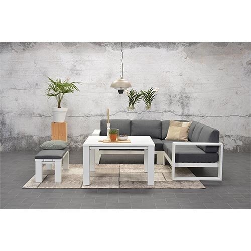 Garden Impressions Cube Loungebank - White - afbeelding 3