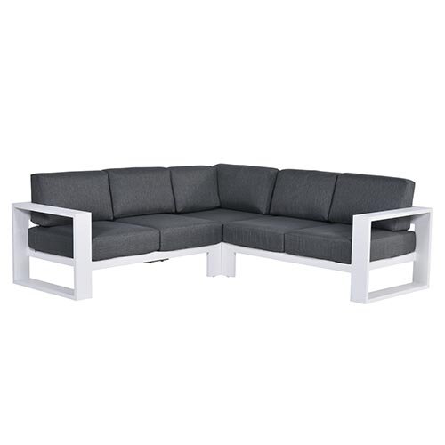 Garden Impressions Cube Loungebank - White - afbeelding 1