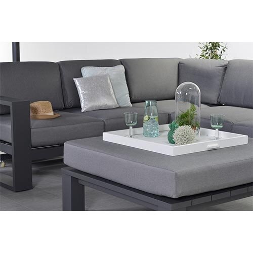 Garden Impressions Cube Loungetafel 100x100 - Black - afbeelding 3