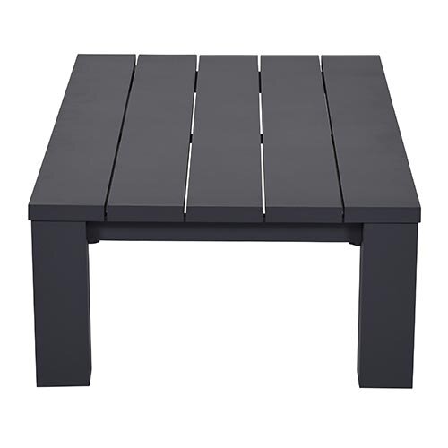 Bloesem Vernederen Gluren Garden Impressions Cube Loungetafel 140x70 - Black | De Boet