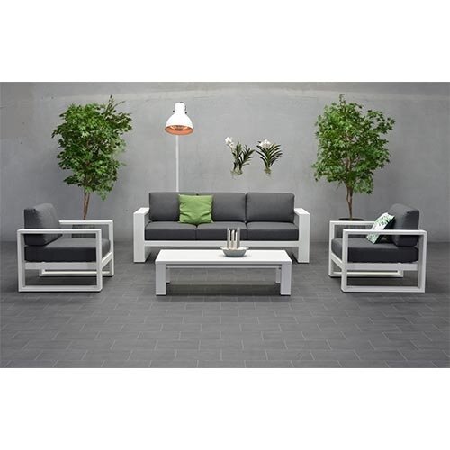 Garden Impressions Cube Loungetafel 140x70 - White - afbeelding 3