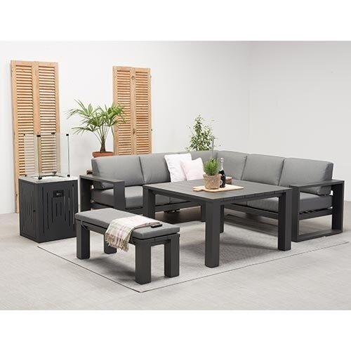 Garden Impressions Cube Tuintafel 115x115 - Black - afbeelding 4
