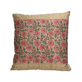 Kussen Flower Cotton Multi 45x45 cm - afbeelding 5