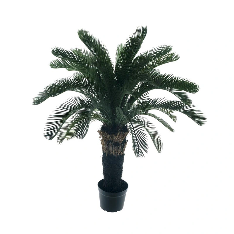 Kunstplant Cycas Palm in Pot Groen - 130 cm