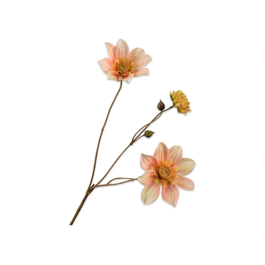Kunstbloem Dahlia Mauve - 65 cm - afbeelding 1