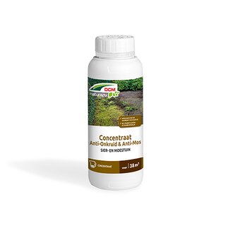 DCM Anti-Onkruid & Anti-Mos - Sier- en moestuin Concentraat - 0,5 L