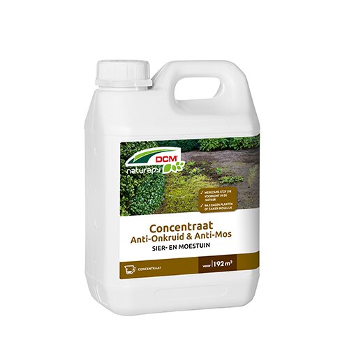 DCM Anti-Onkruid & Anti-Mos - Sier- en moestuin Concentraat - 2,5 L