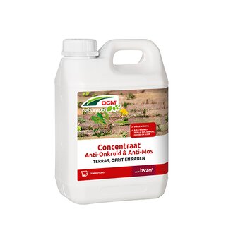 DCM Anti-Onkruid & Anti-Mos - Terras, oprit en paden Concentraat - 2,5 L