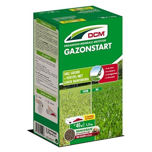 DCM Gazonstart Meststof - 1,5 kg