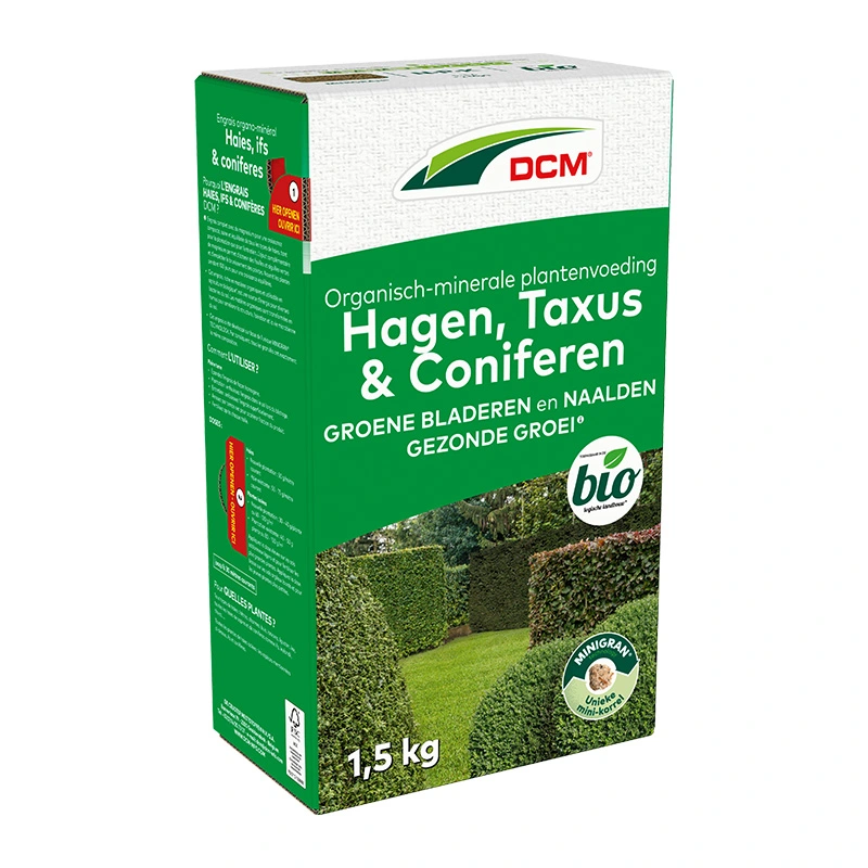 DCM Meststof Hagen, Taxus & Coniferen - 1,5 kg