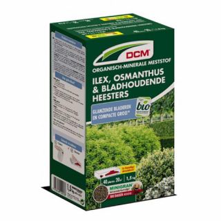 DCM Meststof Ilex, Osmanthus & Bladhoudende Heesters - 1,5 kg