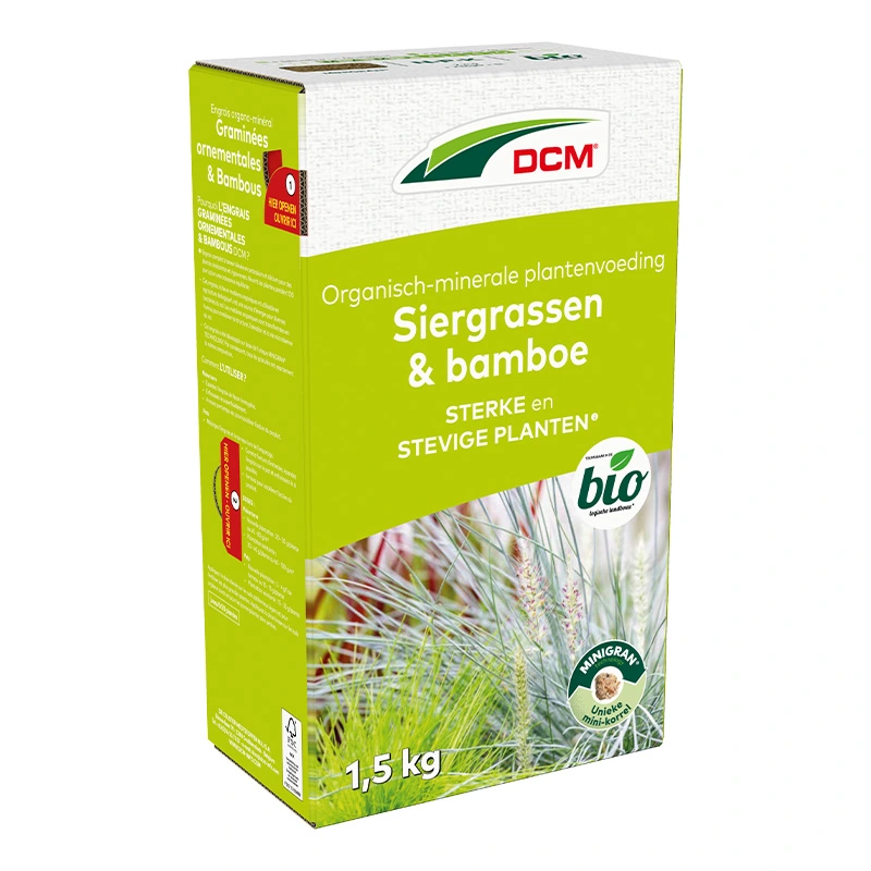 DCM Meststof Siergrassen & Bamboe - 1,5 kg