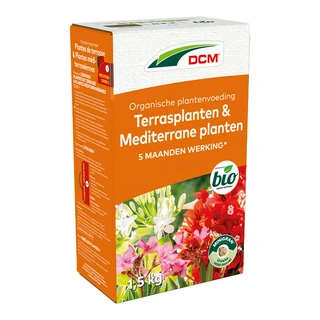 DCM Meststof Terrasplanten & Mediterrane Planten - 1,5 kg