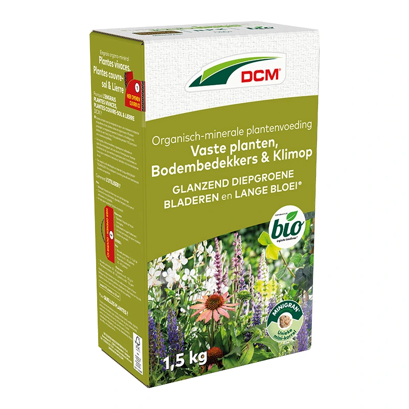 DCM Meststof Vaste Planten, Klimop & Bodembedekkers - 1,5 kg