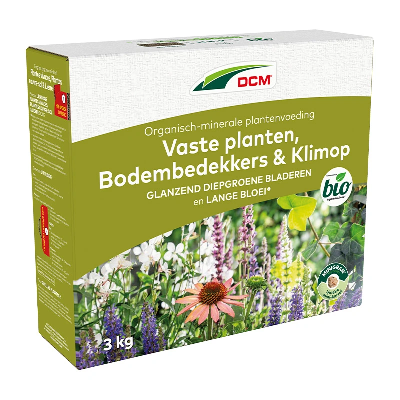 DCM Meststof Vaste Planten, Klimop & Bodembedekkers - 3 kg