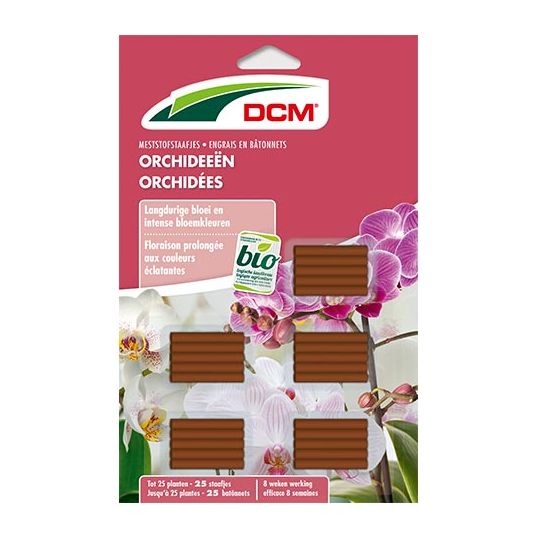 DCM Meststofstaafjes Orchideeën - 25 st