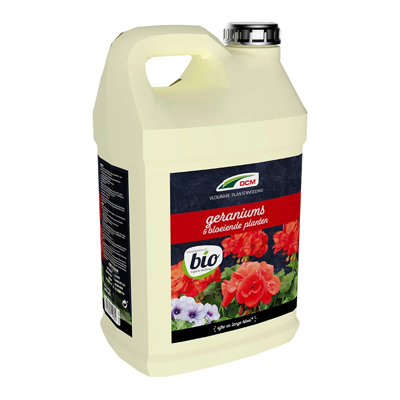 DCM Vloeibare Meststof Geraniums & Bloeiende Planten - 2,5 L