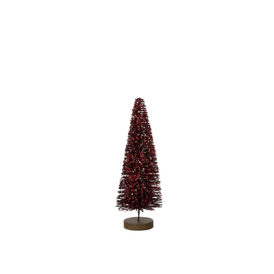 House of Seasons Decoratieboom Paars - 28 cm