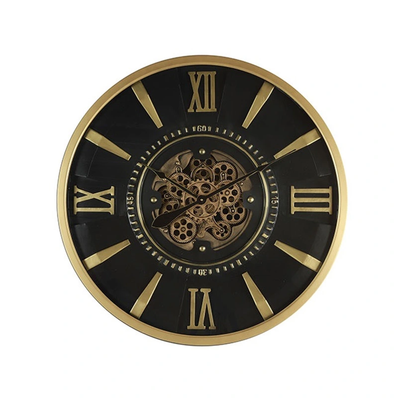 Decostar Klok Devon Goud - Ø80 cm